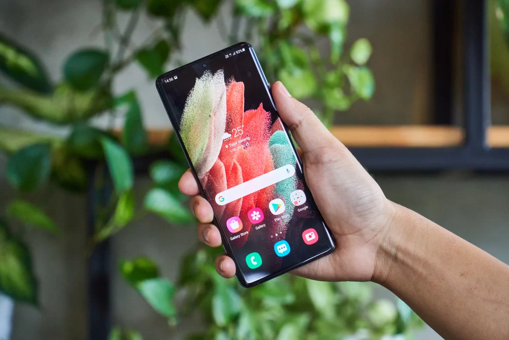Handy mit Amoled Display